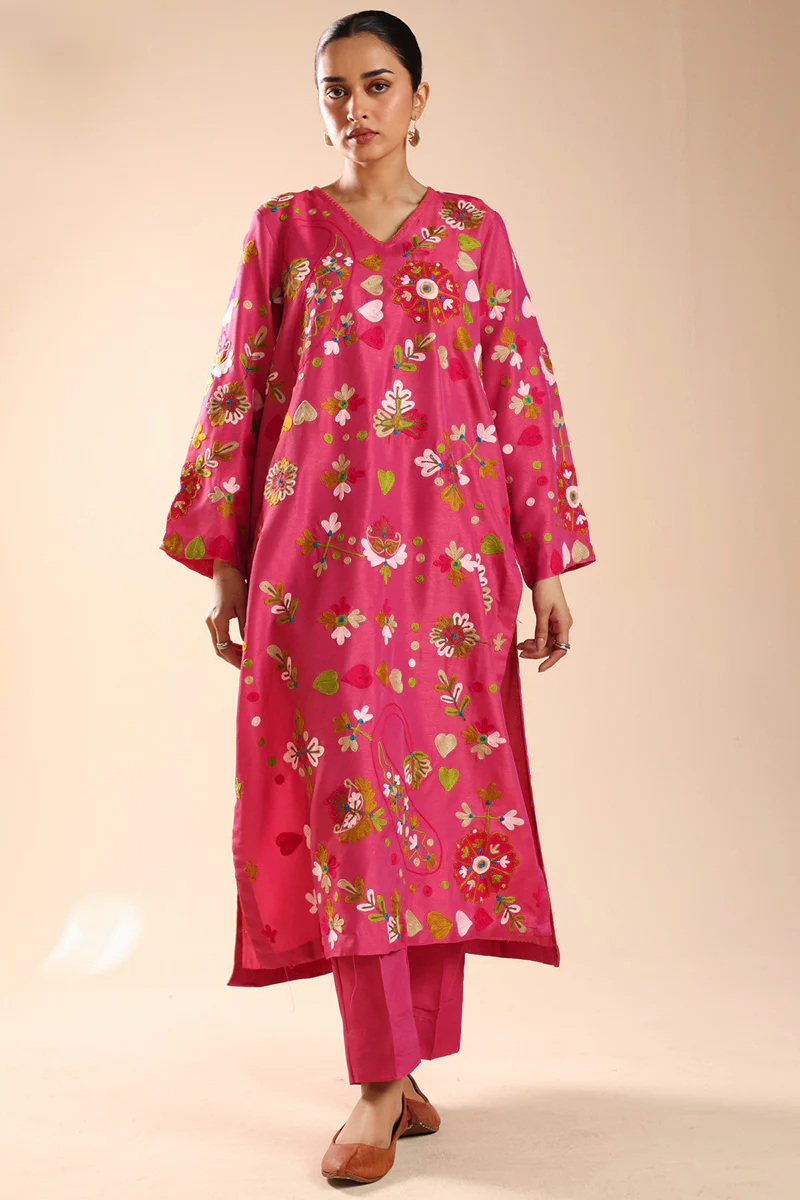 Folk Opulence Embroidered Set - Image 7
