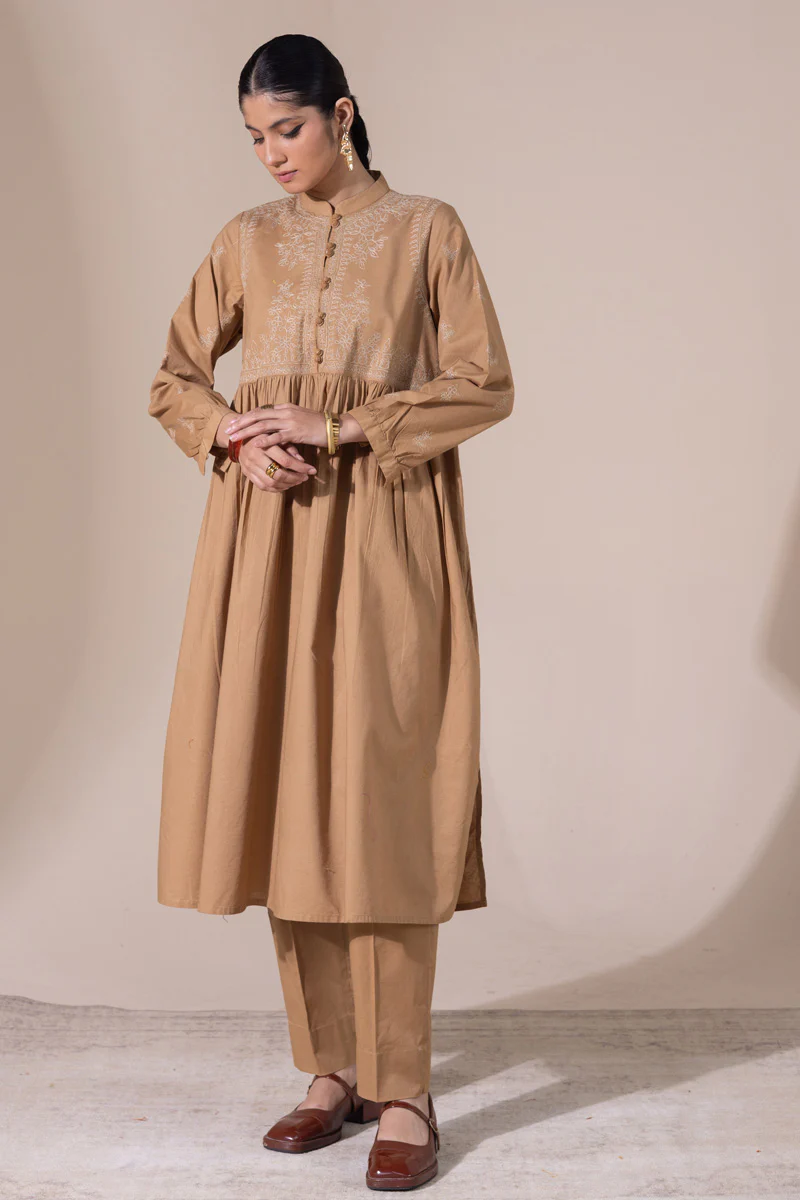 Embroidered Flared Timeless Set - Image 3