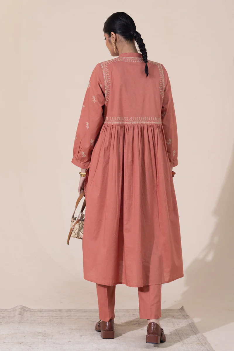 Embroidered Flared Timeless Set - Image 9