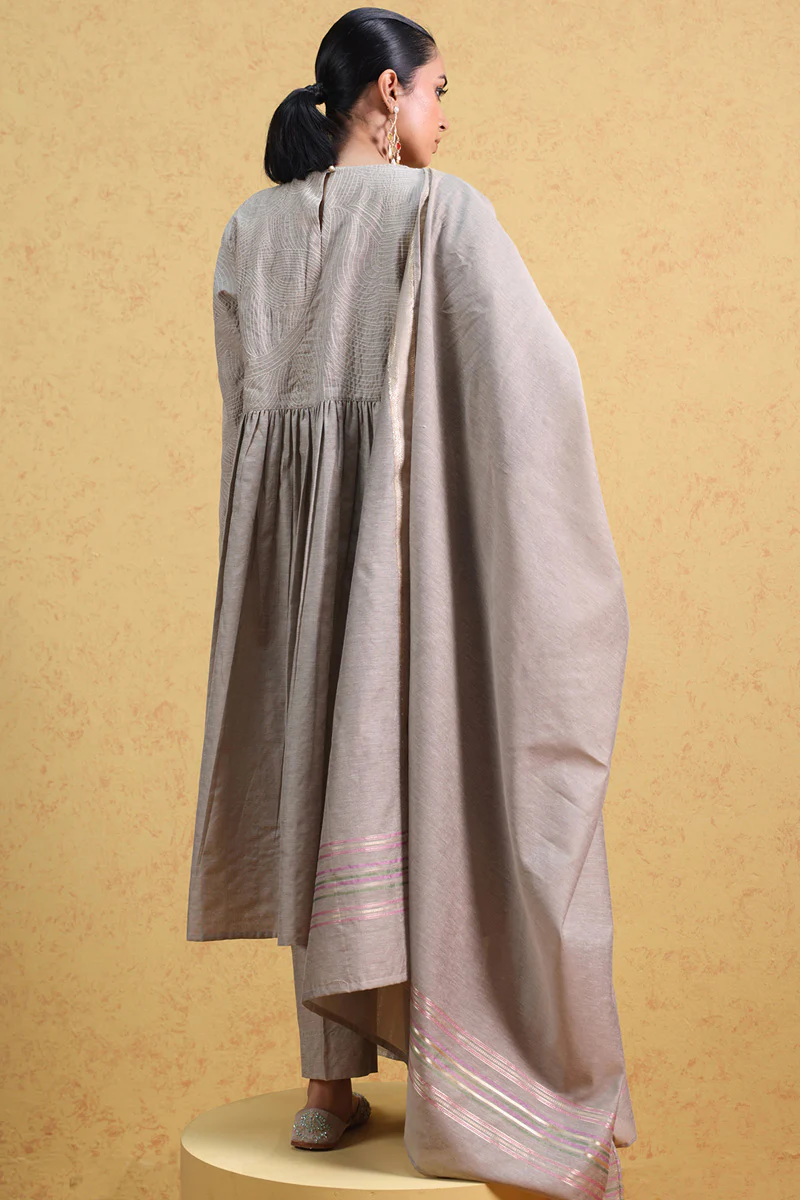 Weave Story Anarkali 3-Piece Set - Image 6
