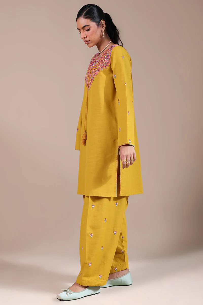 Embroidered Echo Damask Set - Image 7