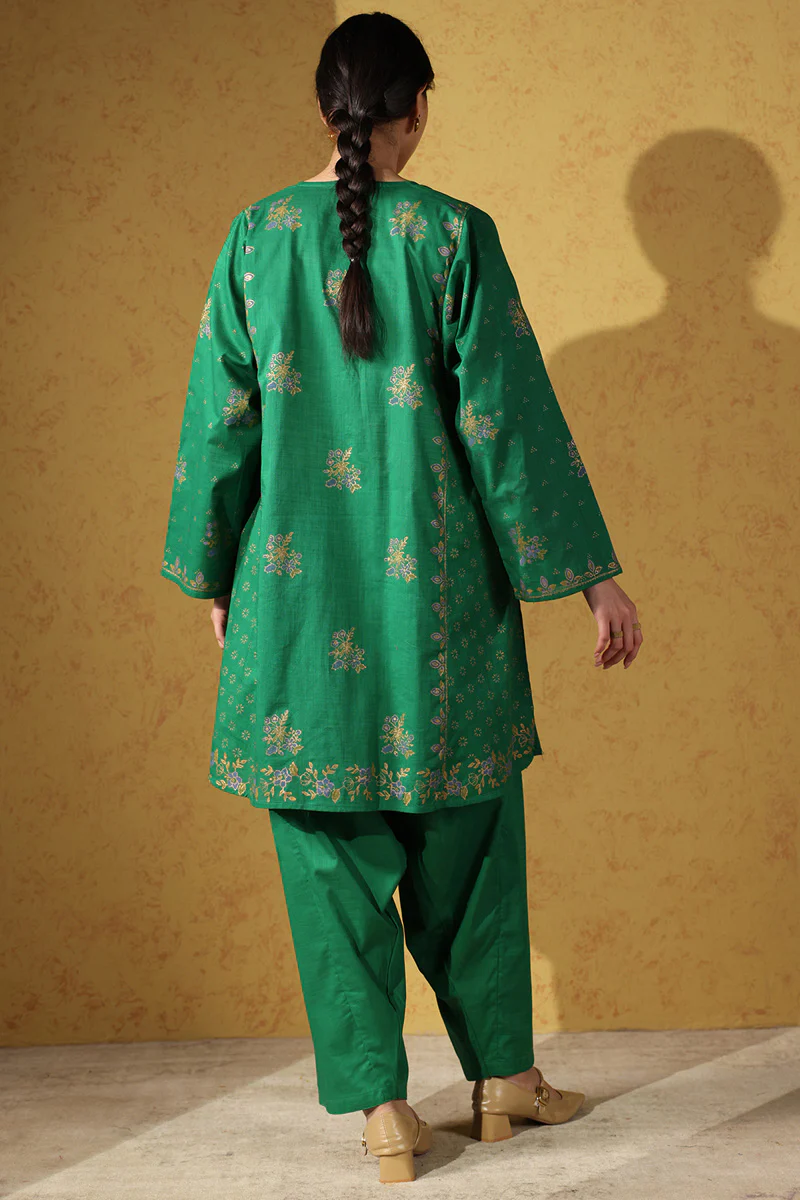 Gold Trace Block Printed Set - Image 6