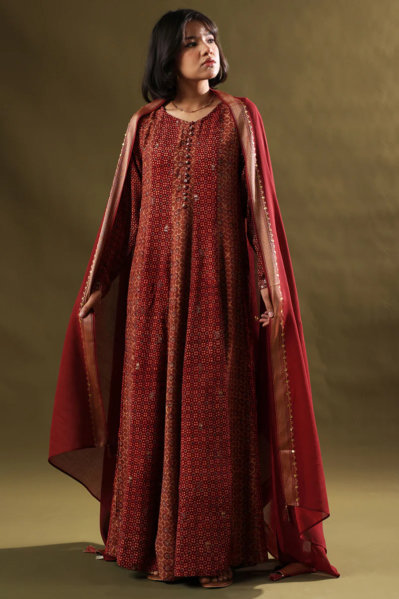 Naqsh-e-Ajrak 3-Piece Set - Image 4