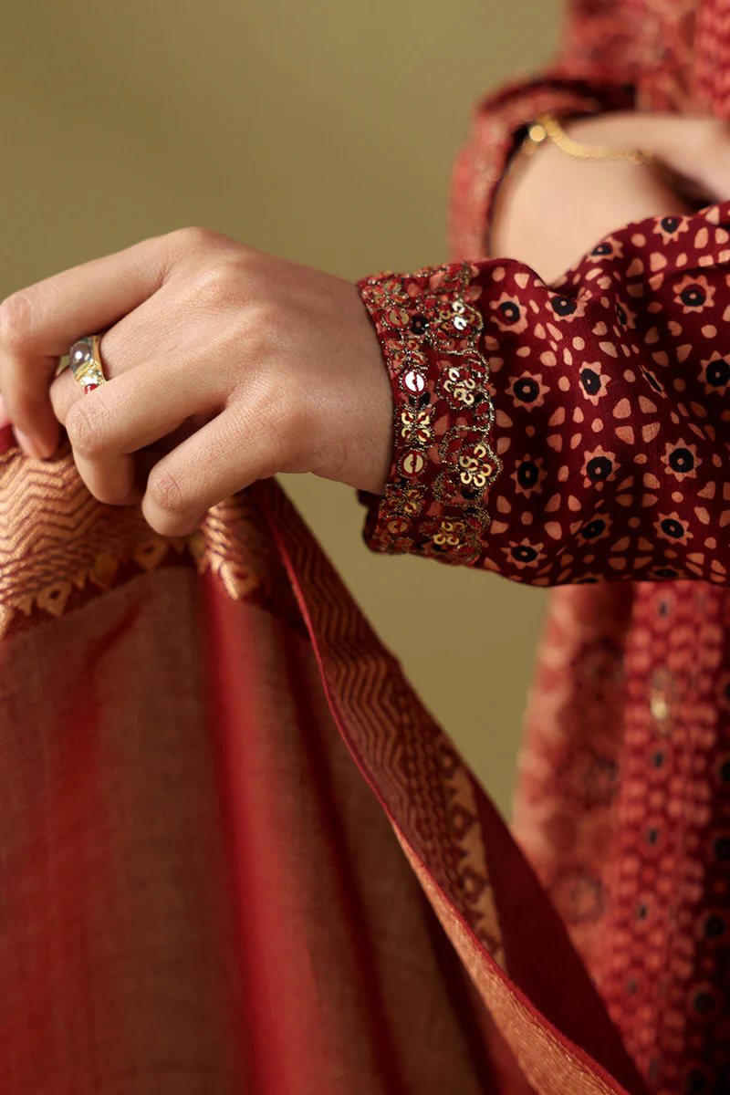 Naqsh-e-Ajrak 3-Piece Set - Image 5