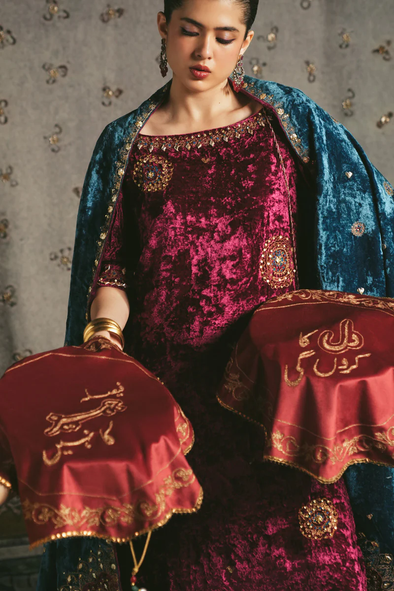 Zouq-e-Bahaar Gharara Set - Image 2