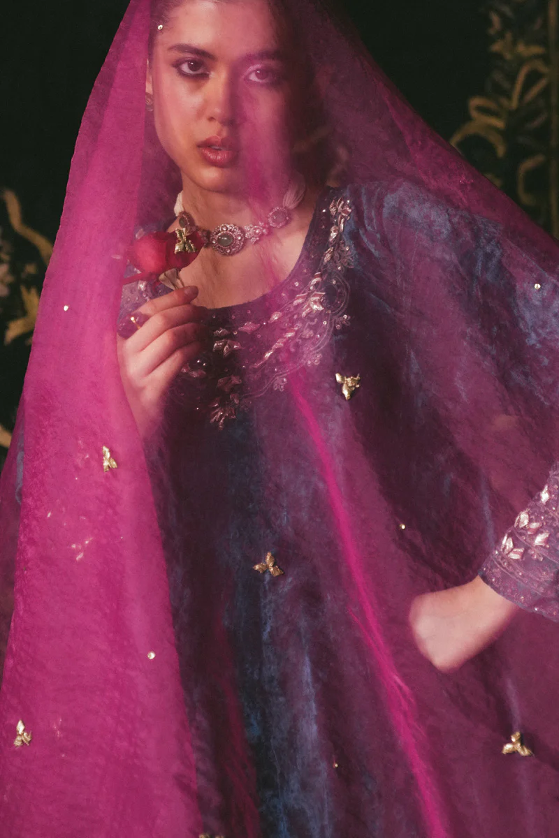 Jahaan Velvet Gota Set - Image 5