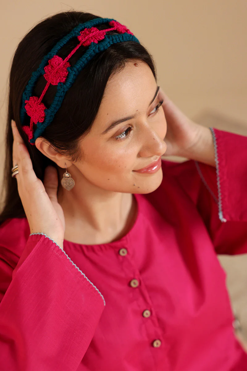 Hand-Crochet Hair Band - Image 3
