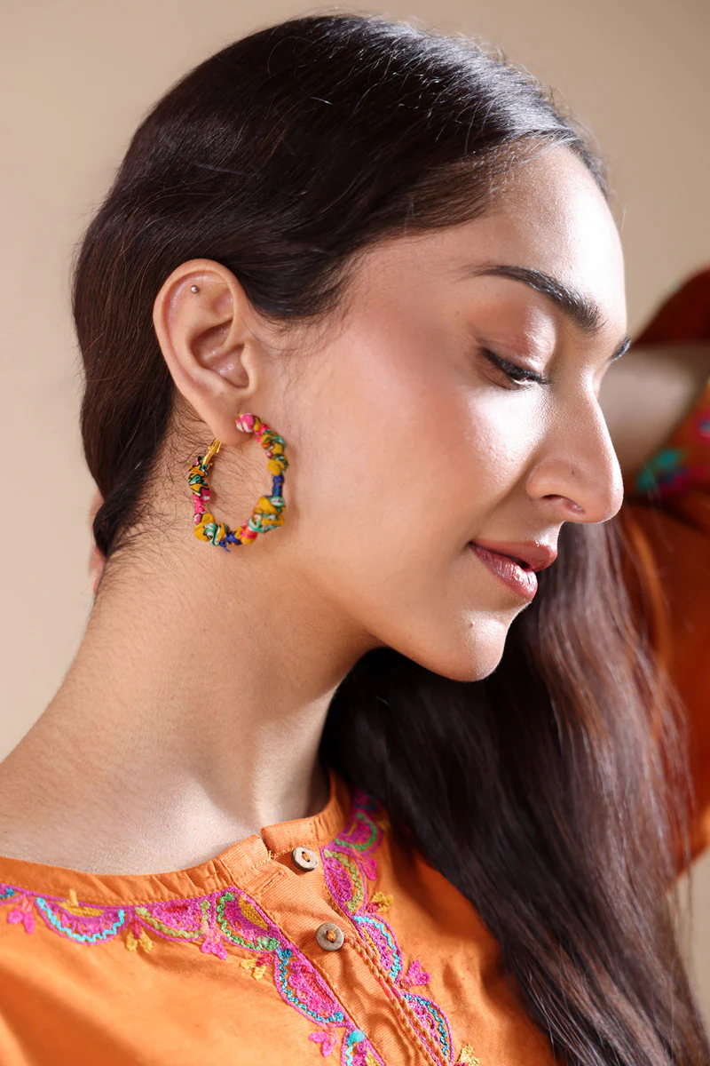 Star Lace Earrings - Image 2