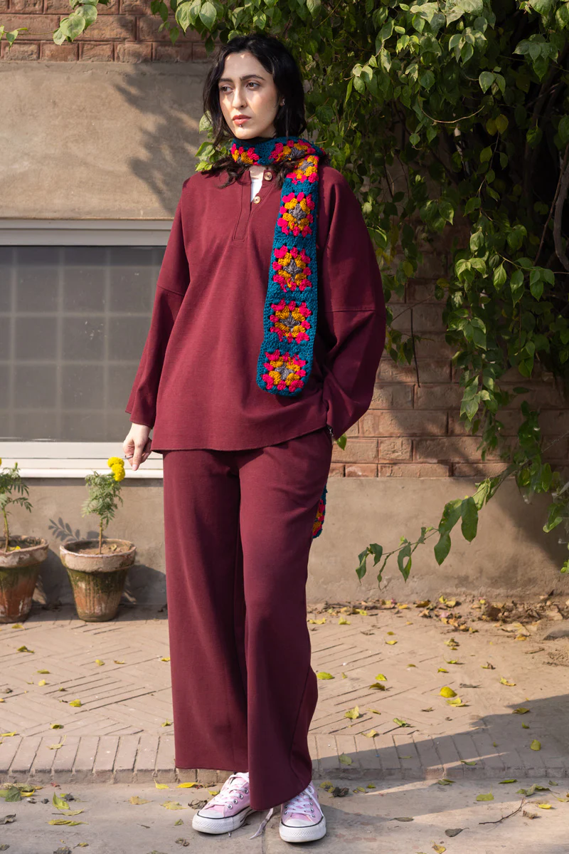Drop Shoulder Sweat Set - Image 7