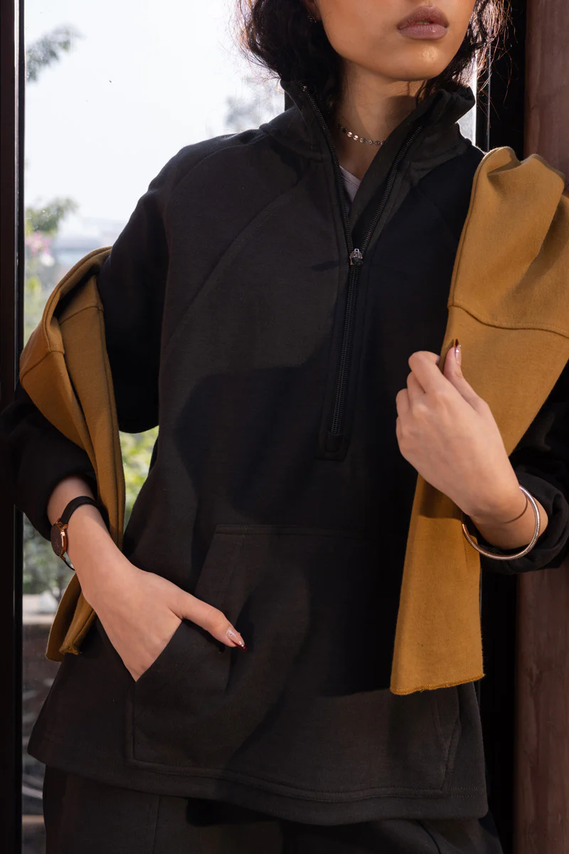 Half-Zip Knit Co-Ord Set - Image 2