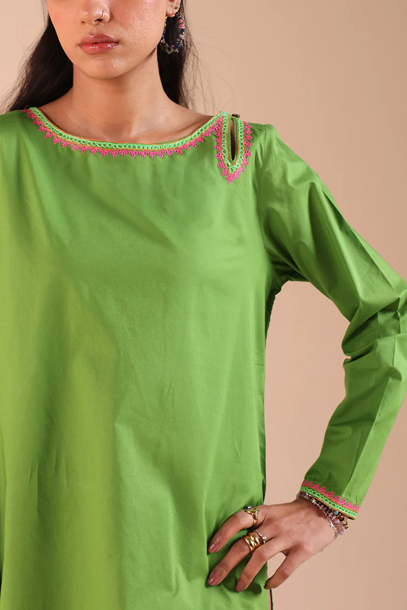 Chitrali Chogha Embroidered Set - Image 2