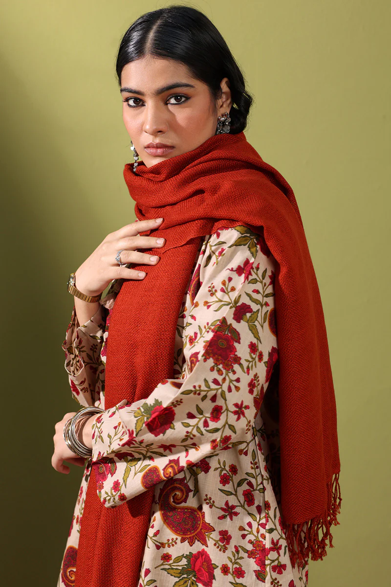 Rustic Woven Shawl - Image 11