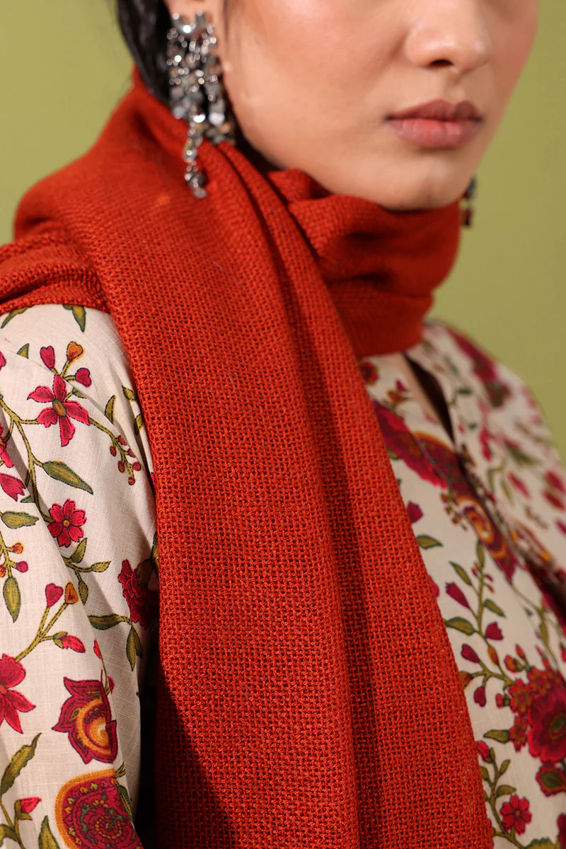 Rustic Woven Shawl - Image 12
