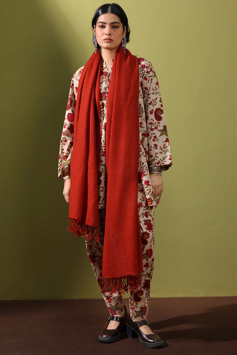 Rustic Woven Shawl - Image 15