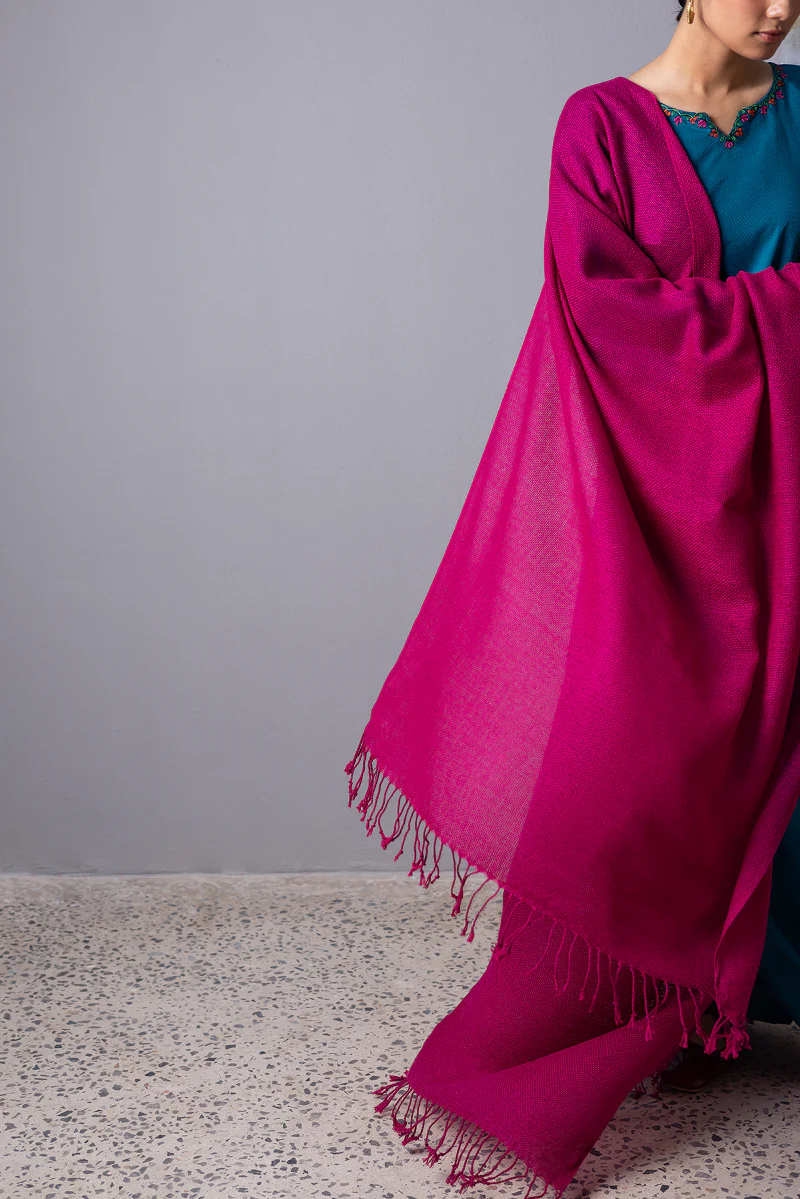 Rustic Woven Shawl - Image 2