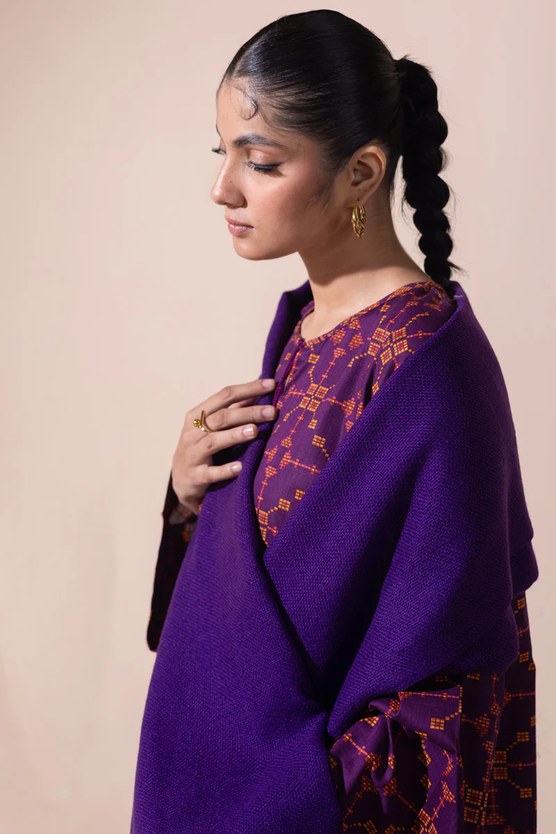 Rustic Woven Shawl - Image 8