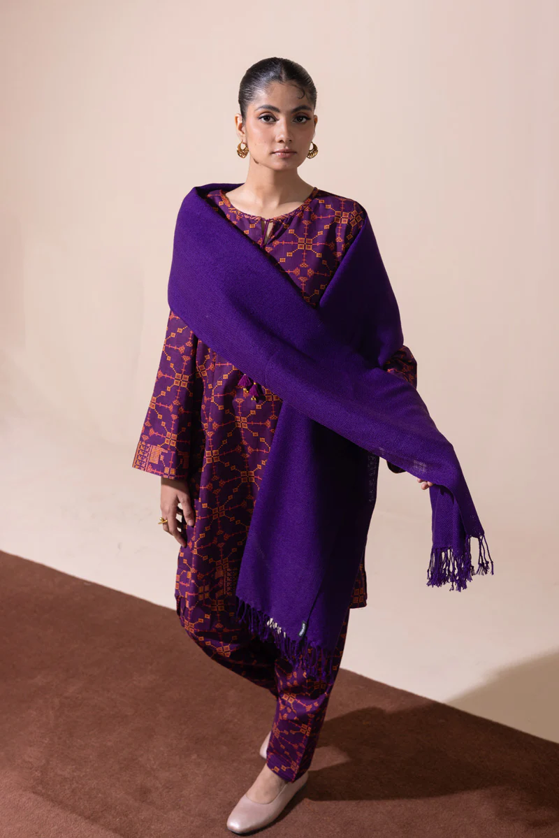 Rustic Woven Shawl - Image 9