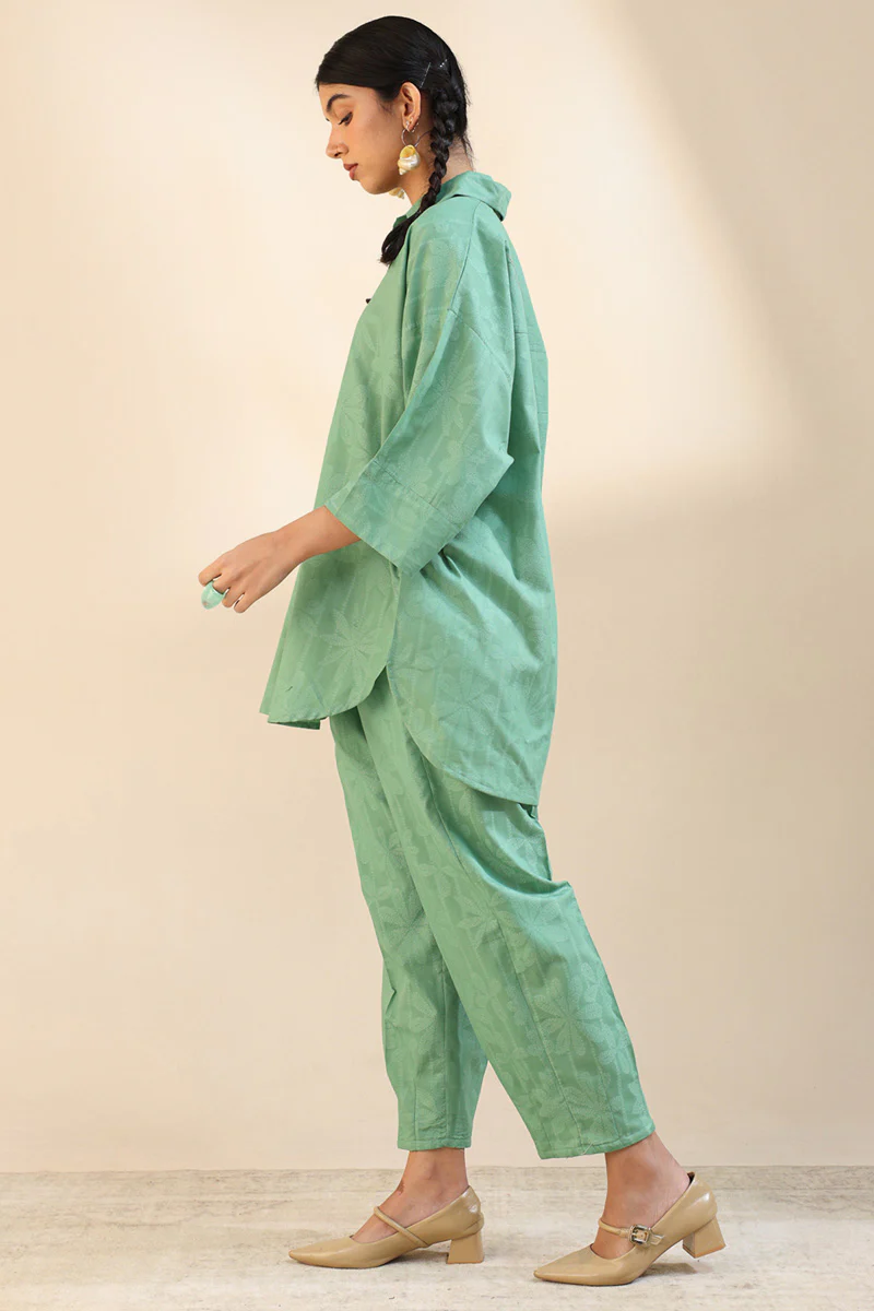 Ethno Weave Jacquard Co-Ord Set - Image 3