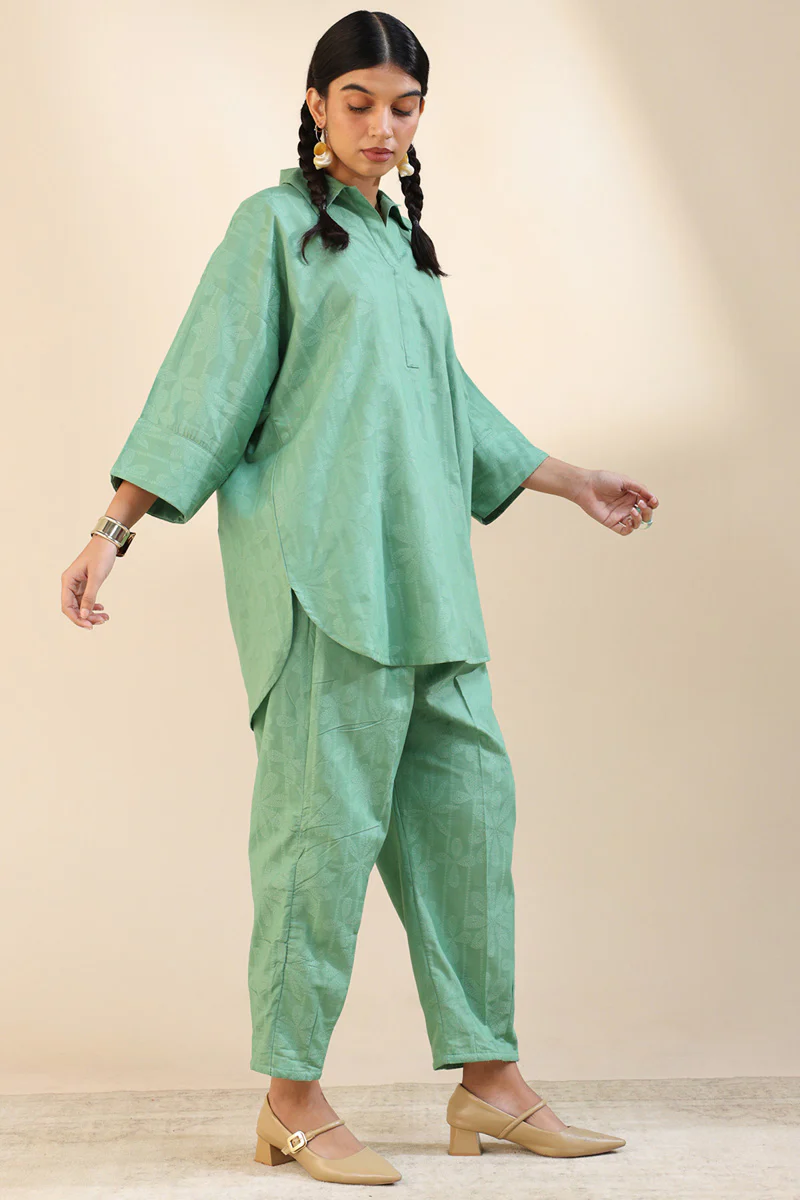 Ethno Weave Jacquard Co-Ord Set - Image 7